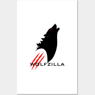 10 - Wolfzilla Posters and Art